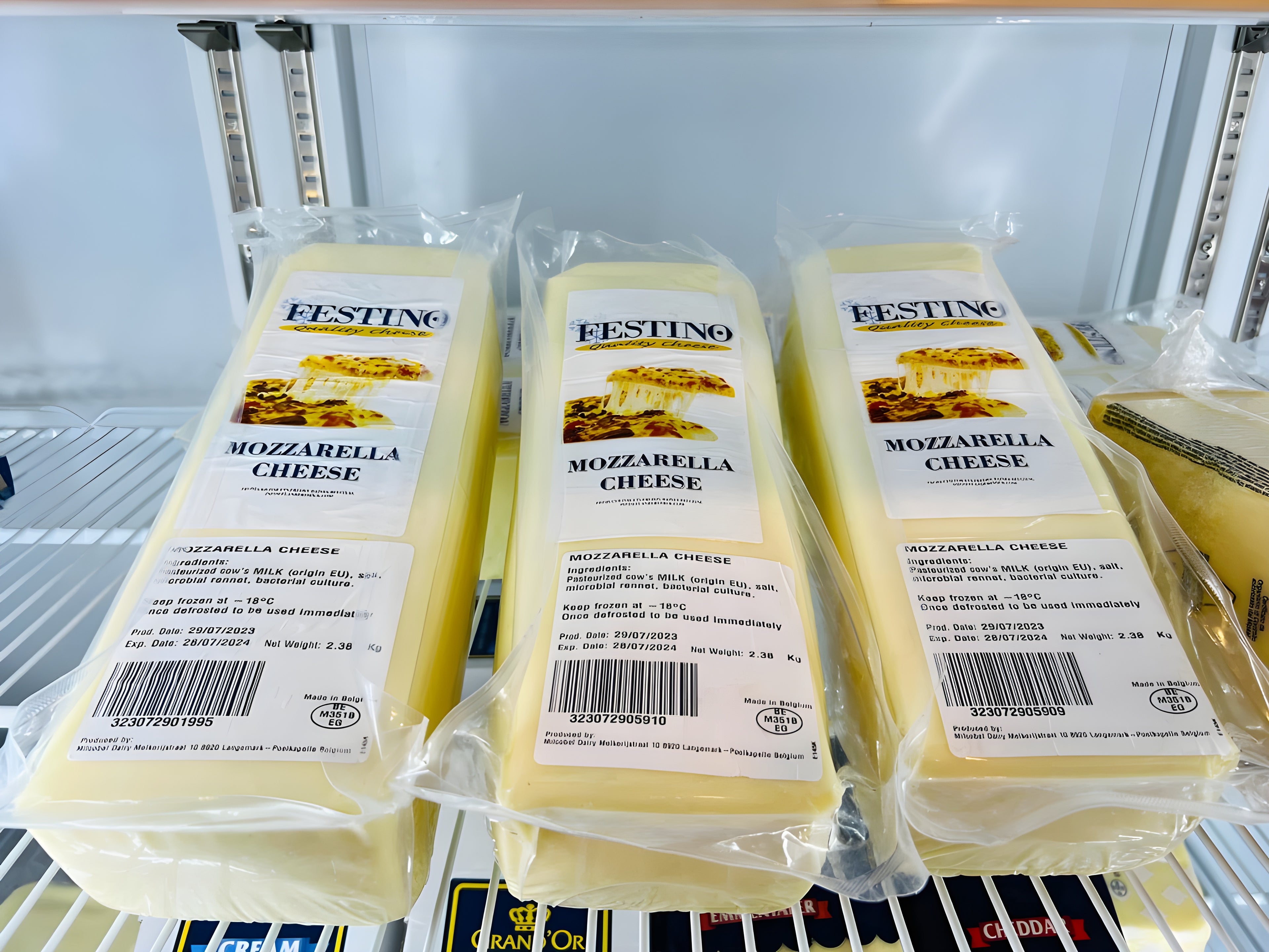 Mozzarella Cheese & Pizza Cheese (Block)