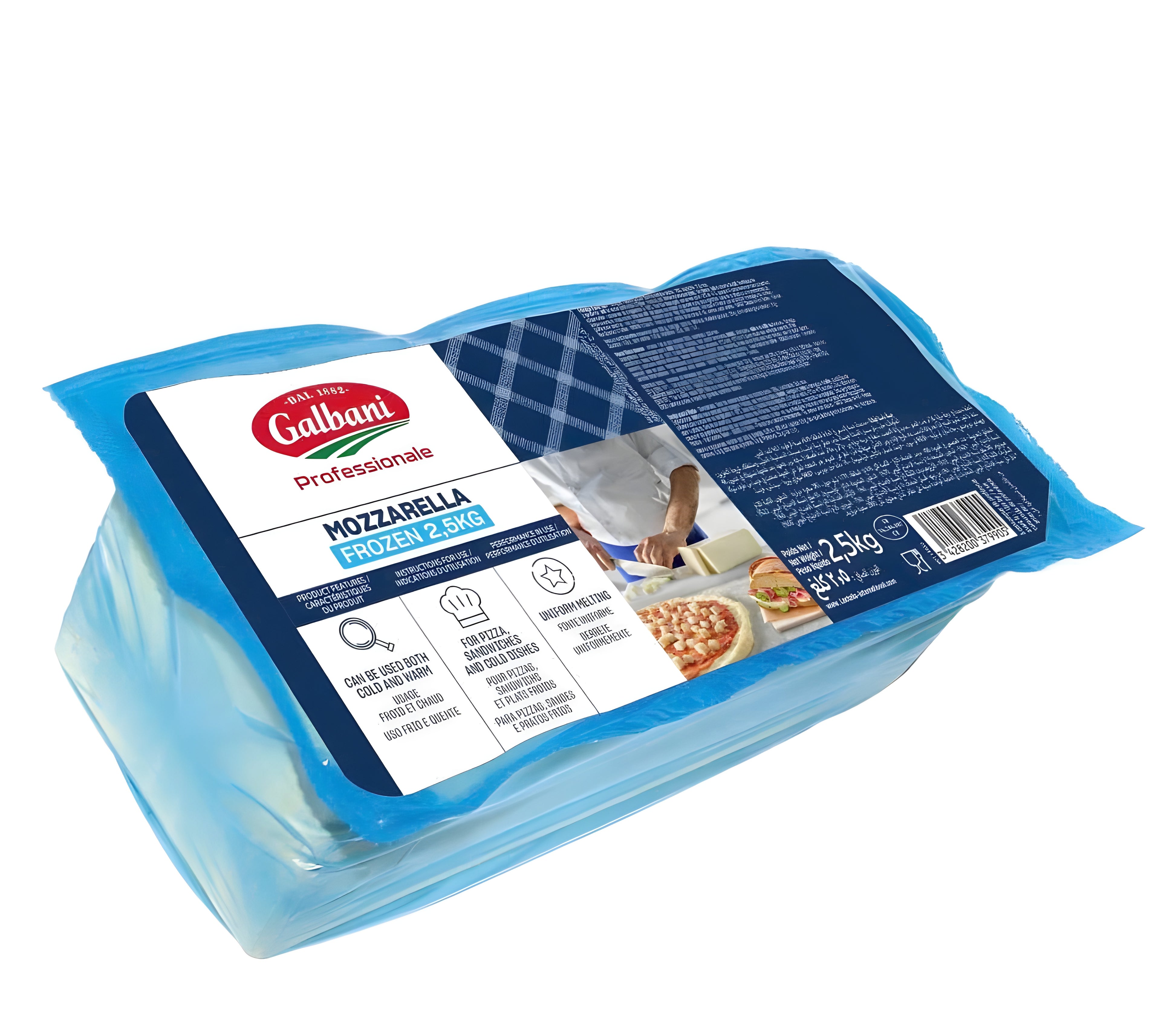 Mozzarella Cheese & Pizza Cheese (Block)