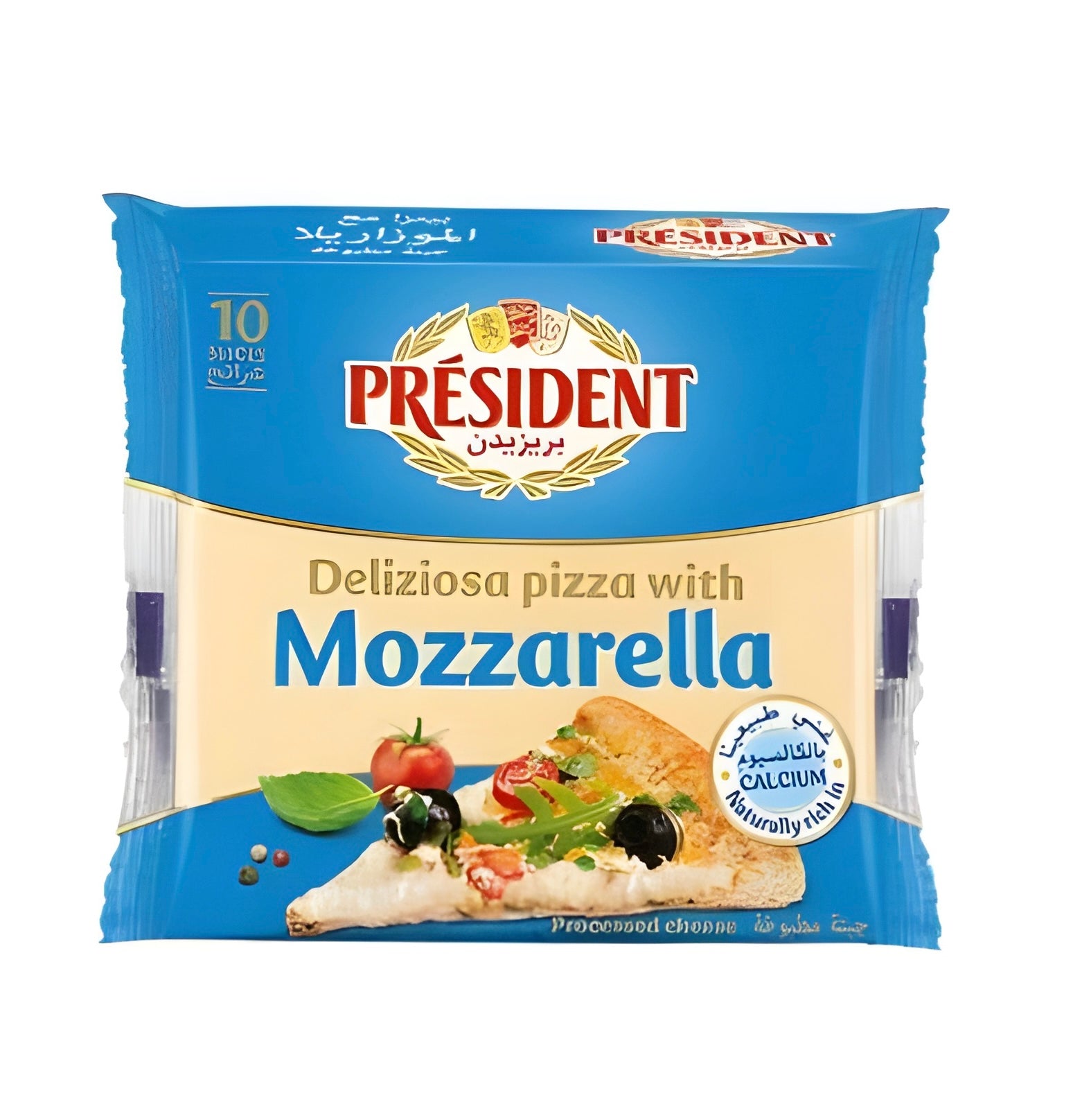 Sliced Mozzarella Cheese