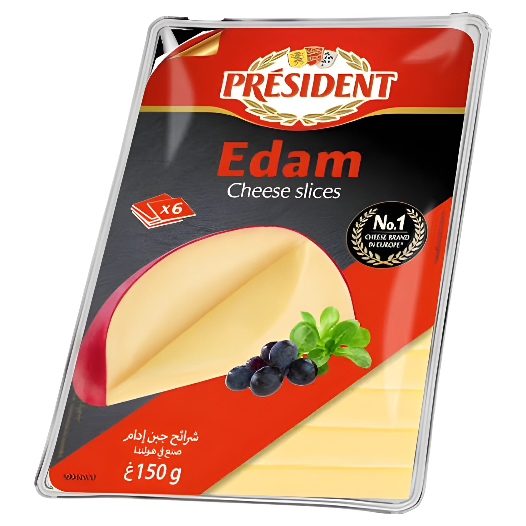 Sliced Edam Cheese