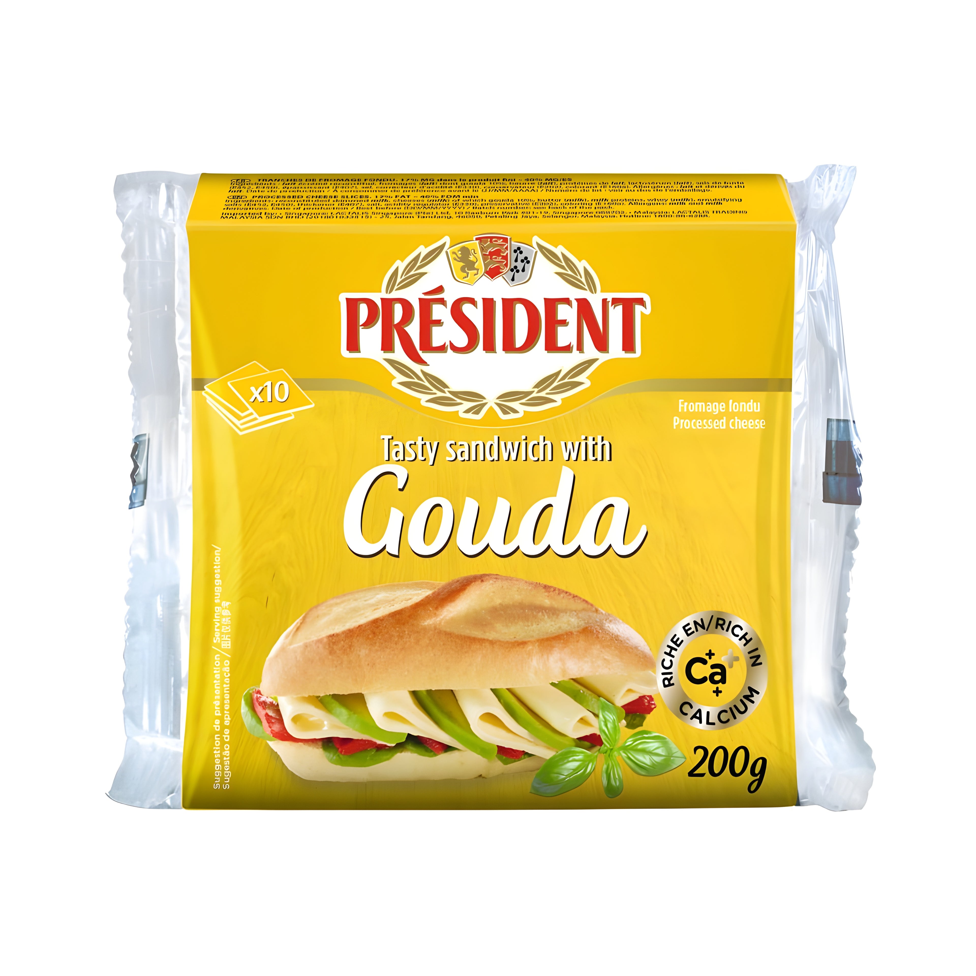 Sliced Gouda Cheese