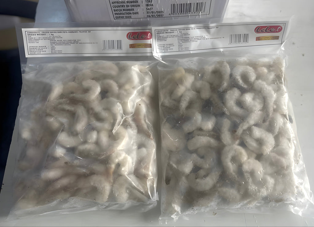 Peeled Prawns (Tails On)