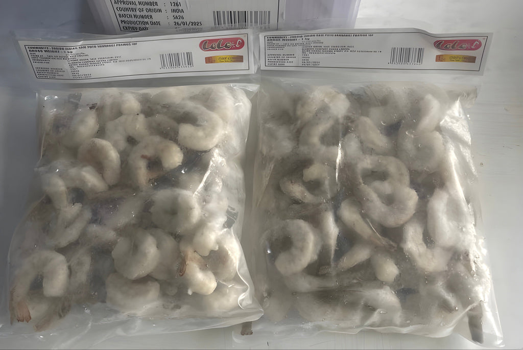 Peeled Prawns (Tails On)